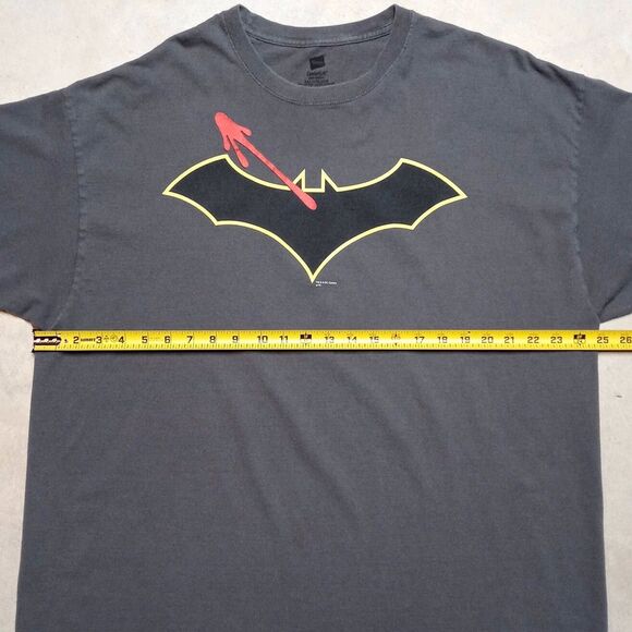 Watchmen x Batman Symbol DC Comics Doomsday Clock Crossover T-Shirt - Size 2XL - Picture 7 of 7